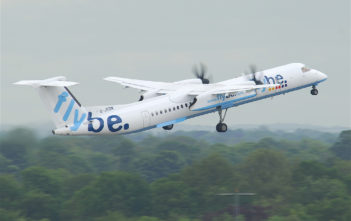 FlyBe Dash 8 aeroplane