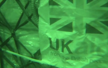 UK aid air drop in Iraq