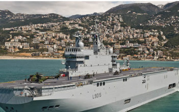 BPC Dixmude Mistral-class warship