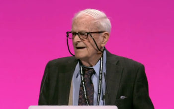 Harry Leslie Smith defends NHS at Labour Party conference