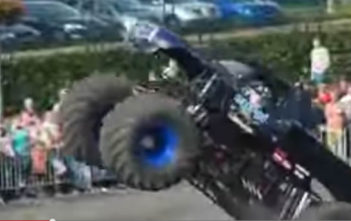 Monster truck rally accident