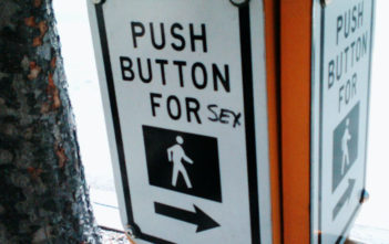 Push button for sex