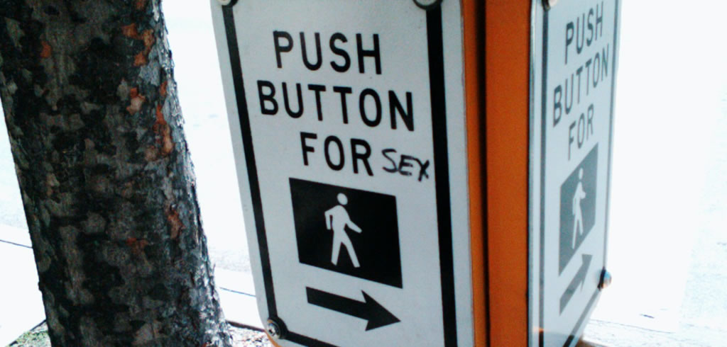Push button for sex