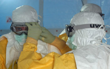 Ebola protective clothing