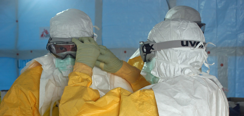 Ebola protective clothing