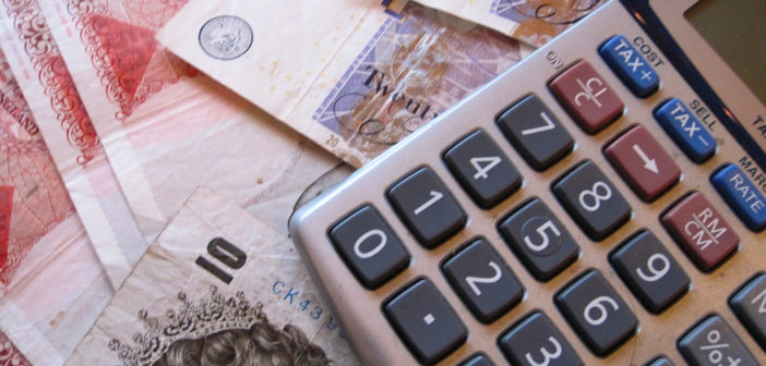 Money and calculator