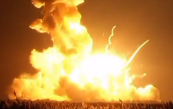 NASA Antares rocket explosion