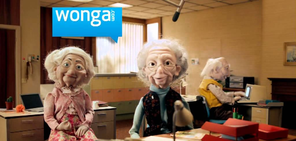 Wonga television advert