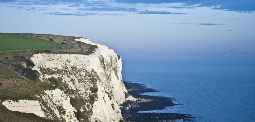White cliffs of Dover