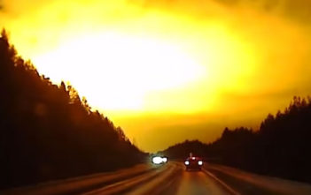 Mysterious explosion over Russia