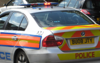 Police car, London