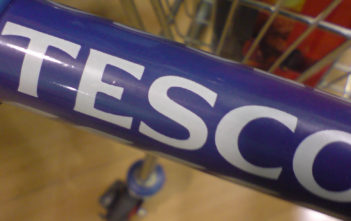 Tesco shopping trolley