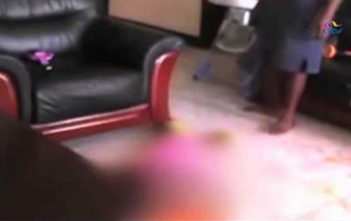 Video shows Ugandan nanny abusing child