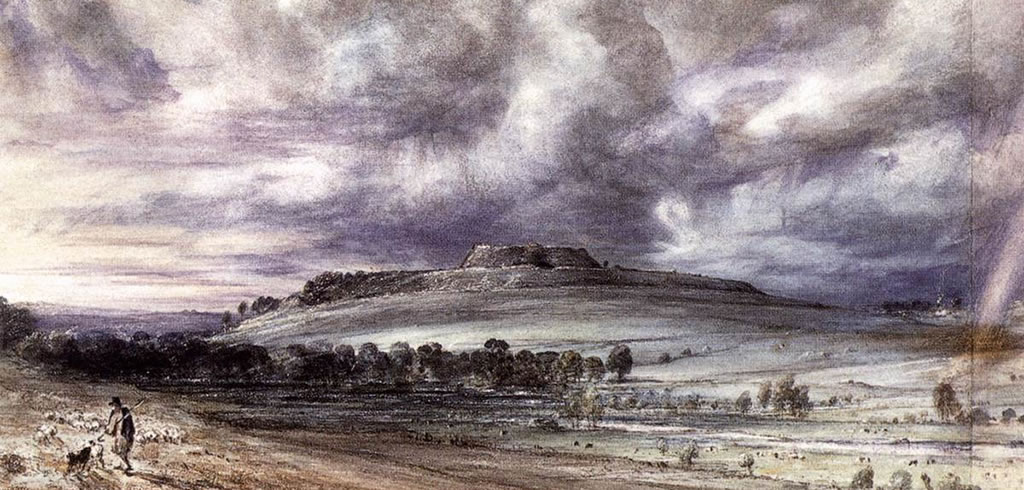 Old Sarum by John Constable (1834)