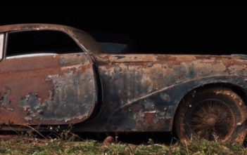 Classic cars discovered in French barn