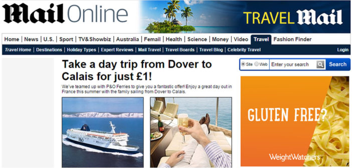 Daily Mail P&O offer