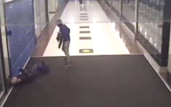 CCTV of assault in Gloucester