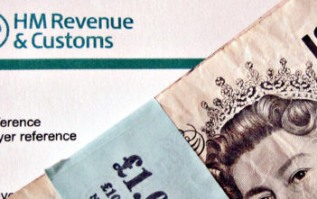 HMRC tax bill and money
