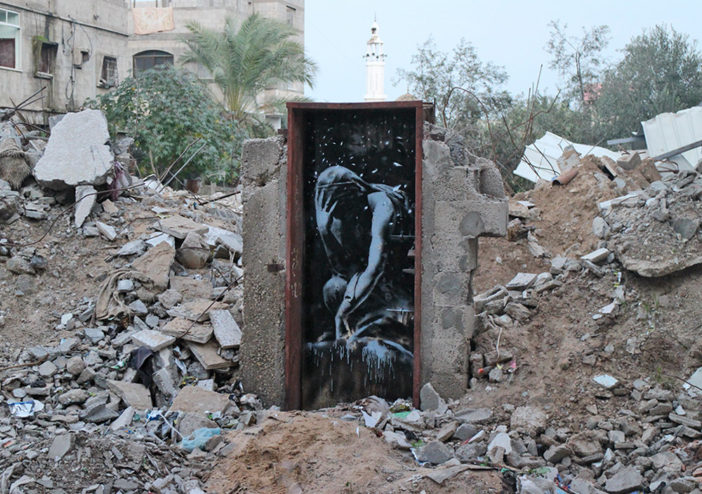 Banksy in Gaza 2014/15