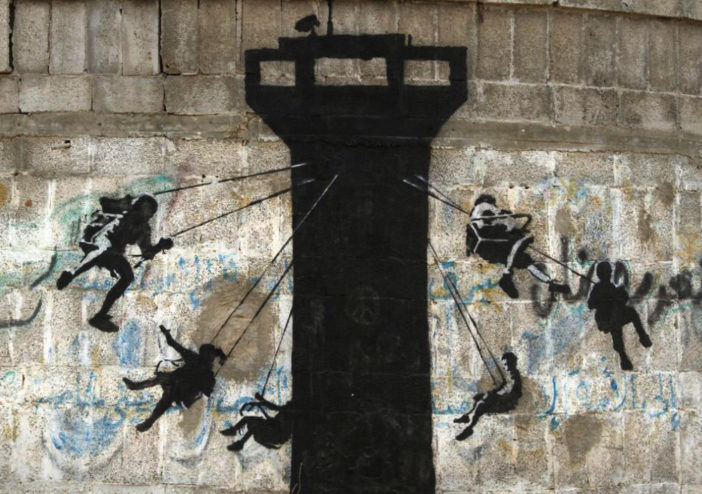 Banksy in Gaza 2014/15