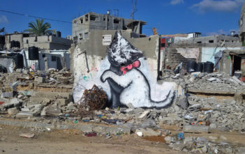 Banksy in Gaza 2014/15