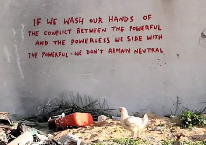 Banksy in Gaza 2014/15