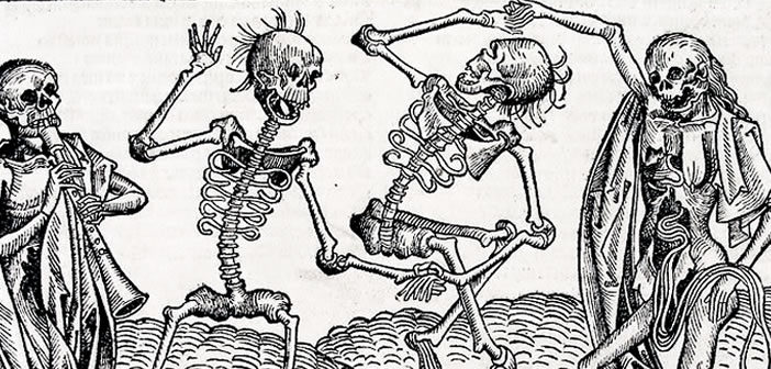 Danse Macabre by Michael Wolgemut (1493)