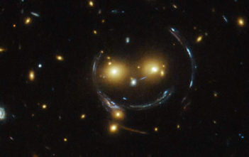 Smiley face in the stars