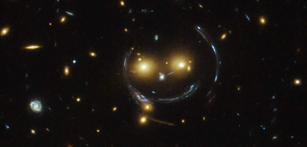 Smiley face in the stars