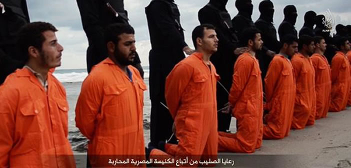 Islamic State executes 21 Egyptian Coptic Christians in Libya