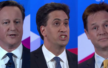 Party leaders on Question Time