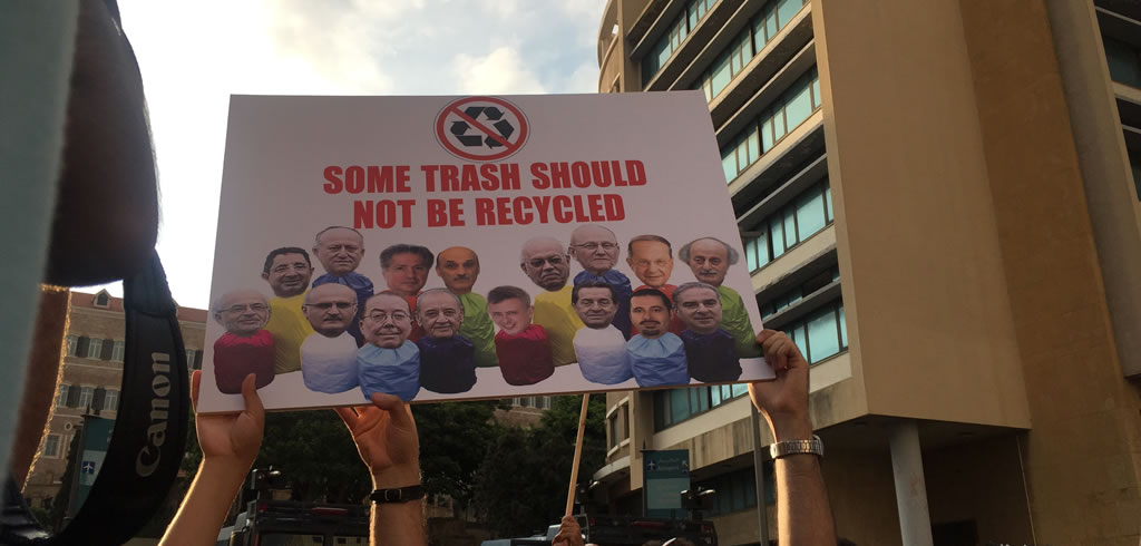 Beirut garbage protests