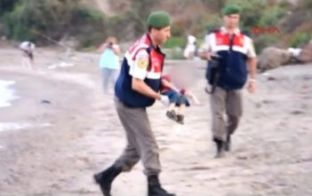 Drowned Syrian toddler