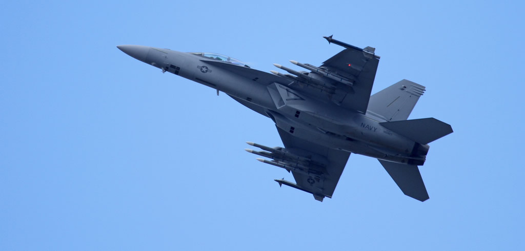 F-18 jet