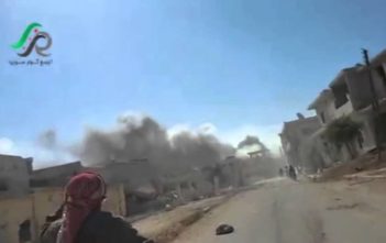 Russian air strikes in Syria