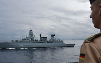 German Navy frigate Sachsen
