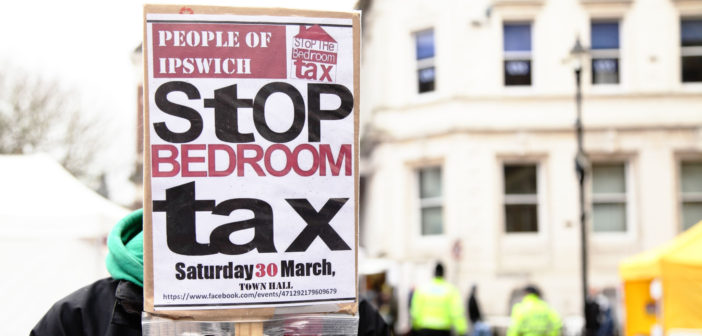 Bedroom tax protest