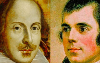 William Shakespeare and Robert Burns