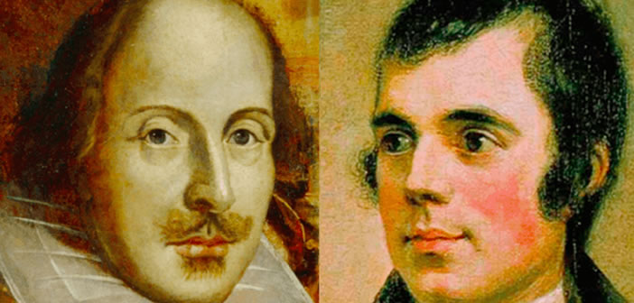 William Shakespeare and Robert Burns