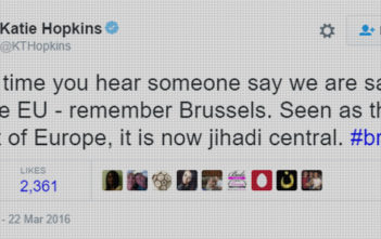 Brussels attacks - Brexit opportunism