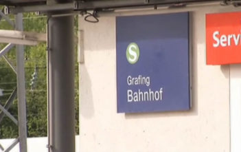 Knife attack at Grafing train station, Germany