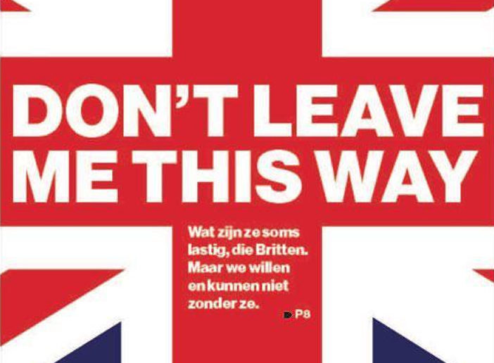 Dutch newspaper AD urges Britain to stay in EU