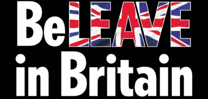 The Sun: "Be Leave in Britain"