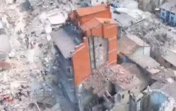 Italy earthquake damage