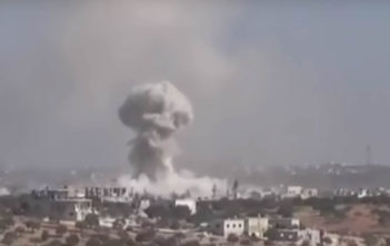 Air strikes hit school in Haas, Islib