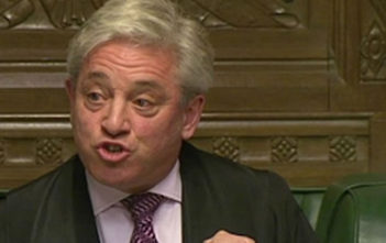 Bercow blocks Trump speech in Westminster