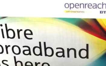 BT Openreach poster