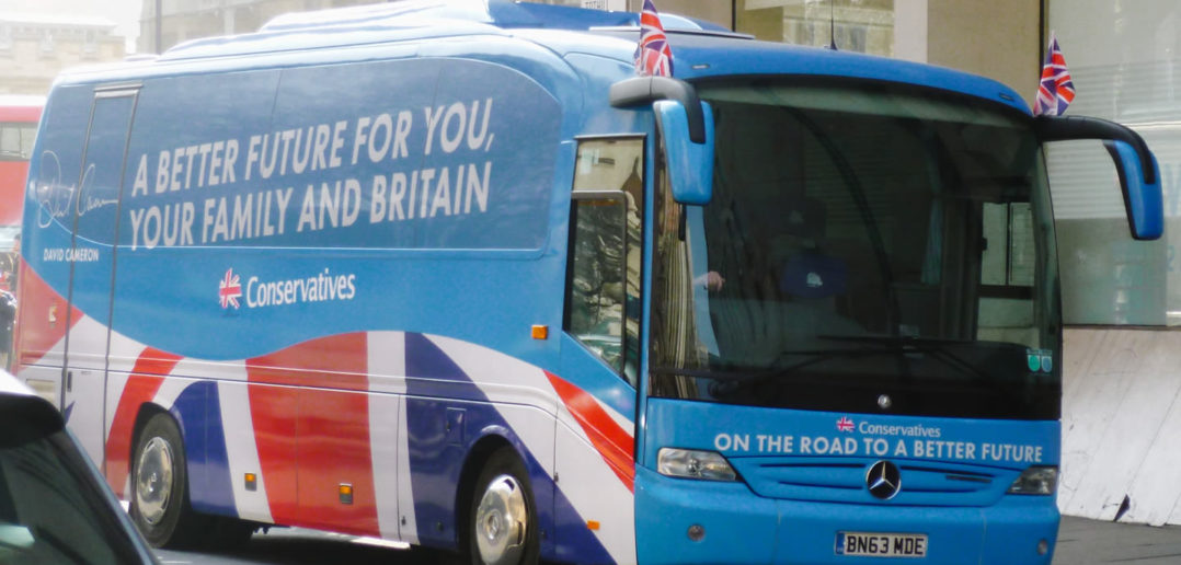 Conservative "battle bus" in 2015 general election