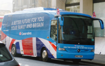 Conservative "battle bus" in 2015 general election