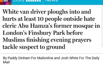 Daily Mail dehumanises victims of Finsbury attack